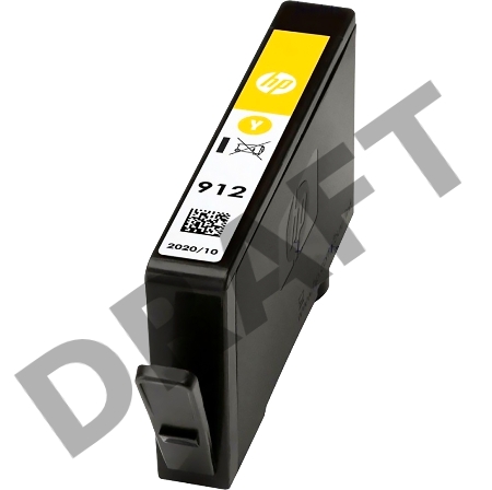 Картридж струйный HP 912 3YL79AE желтый (315стр.) для HP DJ IA OfficeJet 801x/802x