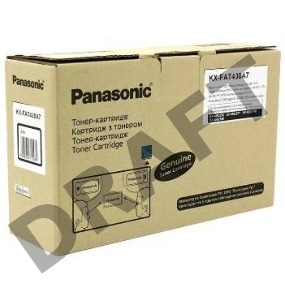 Тонер-картридж Panasonic KX-FAT430A(7) черный {KX-MB2230, 2270, 2510, 2540, (3000 стр.)}