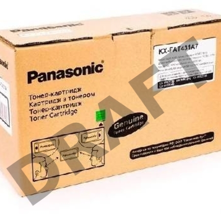 Тонер-картридж Panasonic KX-FAT431A(7) Тонер-картридж {MB2230/2270/2510/2540, (6000стр.)}