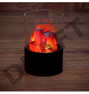 Декоративный светильник «Лава» Ø 10х16,5 см, батарейки 3хАА (не в комплекте)