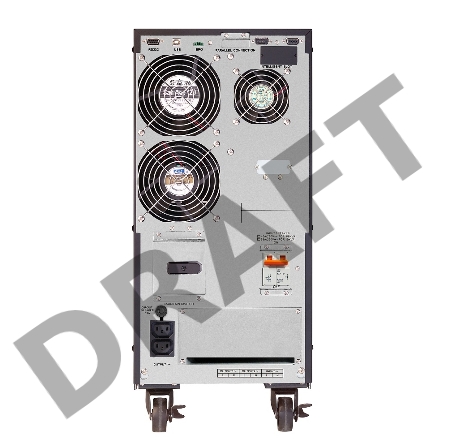 Источник бесперебойного питания CROWN On-Line CMUOA-350-10K 10000VA/9000W, корпус металл, TOWER, АКБ 20*12V/9AH, PF-0.9, AVR 110-300V, порт USB/RS-232, EPO, розетки - клемная колодка (Ph+N+GND), входной кабель 2,5 м, вентилятор охлаждения, автомат, слот д