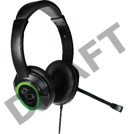 Гарнитура QUMO Flex GHS 0003,  стерео, интерфейс 3,5 Jack, с микрофоном [21701]