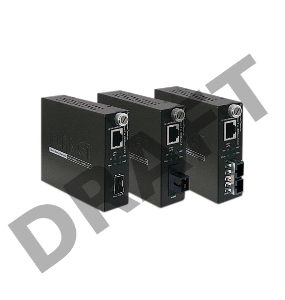 GST-802 медиа конвертер 10/100/1000Base-T to 1000Base-SX Smart Gigabit Converter