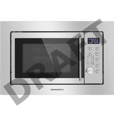 Печь микроволновая электрич. MAUNFELD XBMO202S, встраиваемая