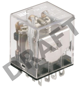 Реле РЭК 78-3 5А 12В DC ИЭК RRP20-3-05-012D