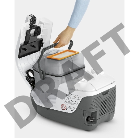 Пылесос Karcher DS 6 Premium Plus белый/черный