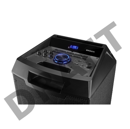 Минисистема Hyundai H-MC260 черный 60Вт/FM/USB/BT/SD/MMC/MS