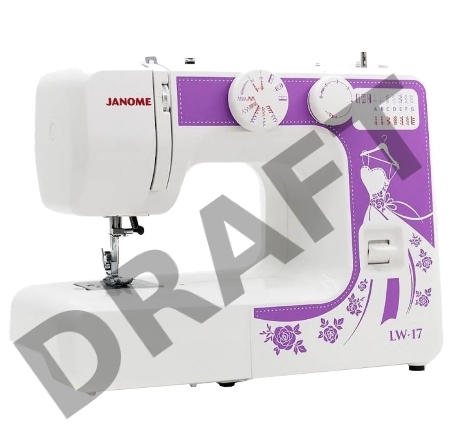 Швейная машина Janome LW-17 белый
