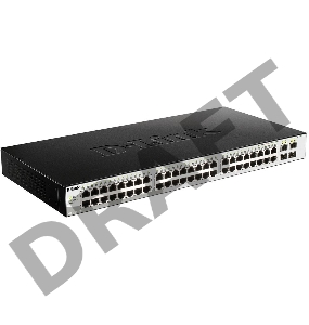 Коммутатор D-Link Managed Gigabit Switch with 48 10/100/1000Base-T + 4 SFP Ports DGS-1210-52/ME/B1A