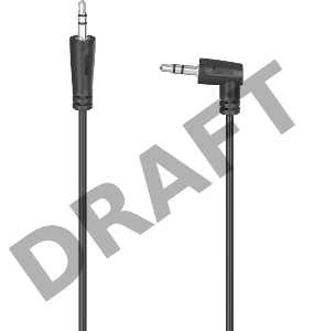 Кабель аудио Hama H-200723 Jack 3.5 (m)/Jack 3.5 (m) 1.5м. черный (уп.:1шт) (00200723)