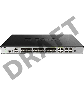 Коммутатор D-Link DGS-3630-28SC/A2ASI 4G 20SFP 4SFP+ управляемый
