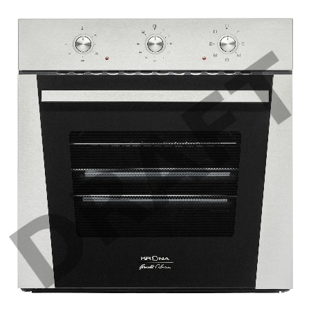 Электрический духовой шкаф KRONA SORRENTO 60 IX, встраиваемый