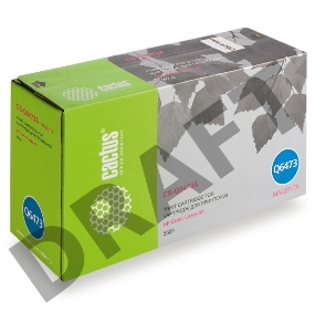 Картридж Cactus CS-Q6473A для принтеров HP Color LaserJet 3600 пурпурный 4000 стр.