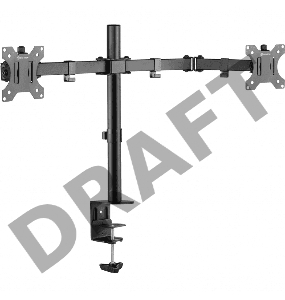 Кронштейн ONKRON D221E для двух мониторов 13