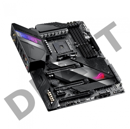 Материнская плата ASUS ROG CROSSHAIR VIII HERO, Socket AM4, X570, 4*DDR4, SLI+CrossFireX, SATA3 + RAID, Audio, Gb LAN, USB 3.2*19, USB 2.0*4, ATX ; 90MB10T0-M0EAY0