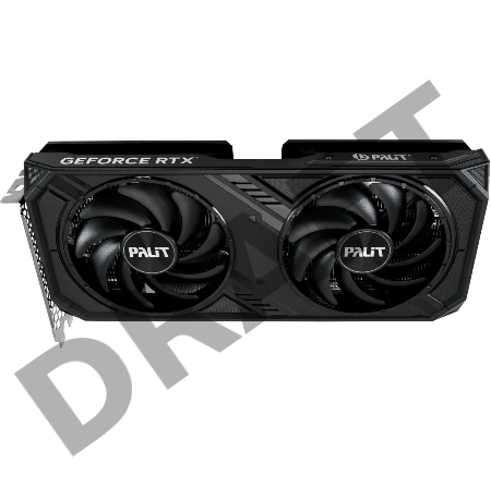 Видеокарта Palit PA-RTX4070 DUAL OC 12GB 12288Mb 192 GDDR6X 1920/21000 HDMIx1 DPx3 HDCP Ret