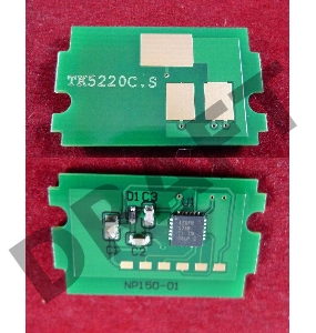 Чип для Kyocera Ecosys P5021cdn/M5521cdn  (TK5220C) Cyan 1.2K (ELP, Китай)