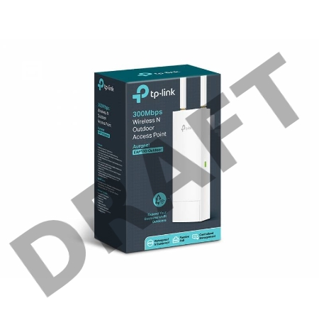Беспроводная наружная точка доступа серии N TP-LINK SMB EAP110-Outdoor скорость до 300 Мбит/с Беспроводная наружная точка доступа серии N TP-LINK SMB EAP110-Outdoor скорость до 300 Мбит/с
