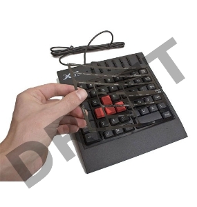 Клавиатура A4 X7-G100 черный USB Multimedia Gamer