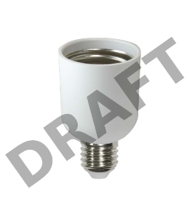 Переходник для ламп с цоколем E40 на цоколь E27 Космос Lksmade40toe27