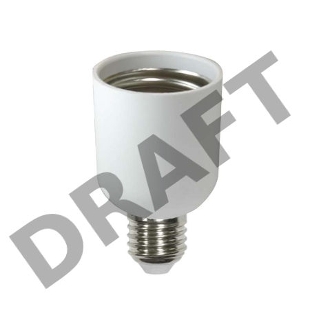 Переходник для ламп с цоколем E40 на цоколь E27 Космос Lksmade40toe27