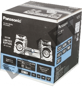Минисистема Panasonic SC-UX100E-W белый 300Вт CD CDRW FM USB BT