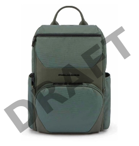 Рюкзак Piquadro Gio CA6012S124/VE зеленый полиэстер/кожа