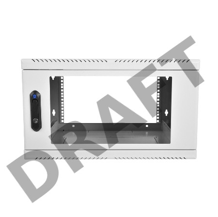 Шкаф телеком. настен, 9U, 600x650 дверь стекло (ШРН-9.650) (1 коробка)