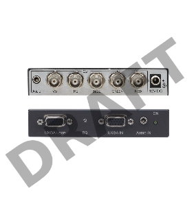 Преобразователь сигнала Kramer Electronics VP-102xl сигналов VGA в RGBHV и стерео аудио сигналов, регулятор уровня аудиосигнала (видео: 420MHz; аудио: >100kHz)