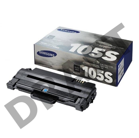 Тонер-картридж Samsung MLT-D105S черный для Samsung ML-1910/1950/SCX-4600/4623 (1500стр.)
