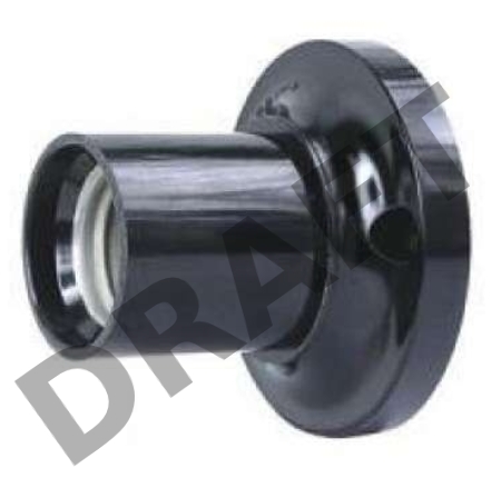 Патрон электрич. E27 потол. карболит. 4А 250В инд. упак. UNIVersal 5560729