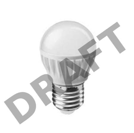 Лампа светодиодная 61 137 OLL-G45-8-230-6.5K-E27 ОНЛАЙТ 61137