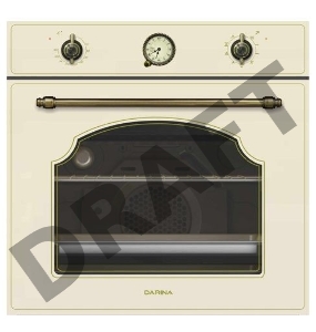 Духовой шкаф Электрический Darina 2V8 BDE 112 707 Bg бежевый, встраиваемый