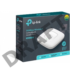 Беспроводная потолочная точка доступа серии N TP-LINK SMB EAP115 скорость до 300 Мбит/с