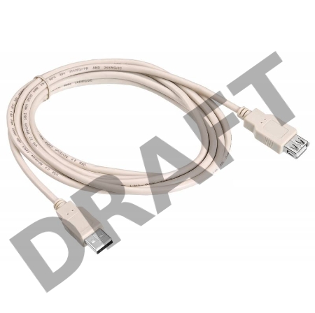 Кабель-удлинитель USB2.0 Buro USB2.0-AM/AF-3 A(m)/A(f) (3м)