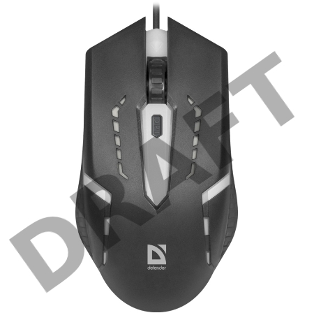 Мышь DEFENDER USB OPTICAL HIT MB-601 BLACK 52601