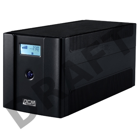Источник бесперебойного питания Powercom Raptor RPT-1500AP LCD EURO