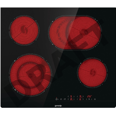 Варочная поверхность Gorenje ECT643BSC черный