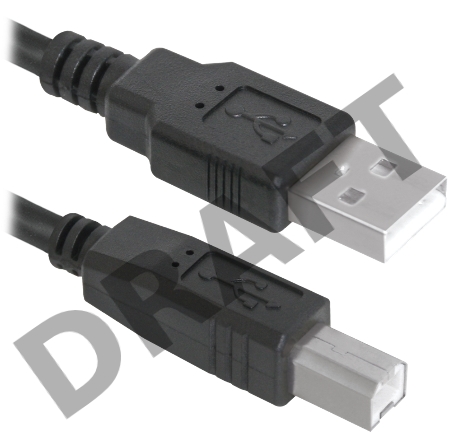 Кабель USB Defender USB04-17 USB2.0 AM-BM, 5.0м (83765)