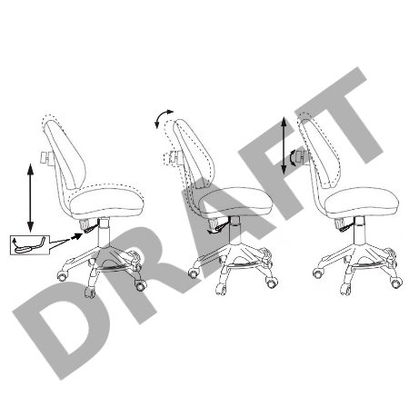 Кресло детское Бюрократ KD-4-F/ANCHOR-RD красный якоря колеса красный