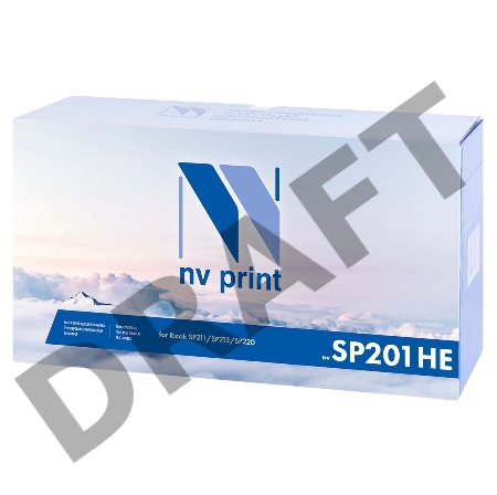 Картридж NVPrint совместимый Ricoh SP201HE для SP211/SP213/SP220 (2600k)