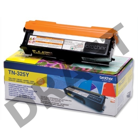 Тонер-картридж Brother TN-325Y желтый для HL-4150CDN/MFC-9465CDN 3500 стр.