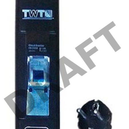 Вертикальный блок розеток, 20xC13, 250V, 16A, шнур 3 метра, вилка Schuko