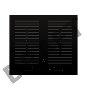 Индукционная варочная поверхность Lex EVI 640 F BL черный