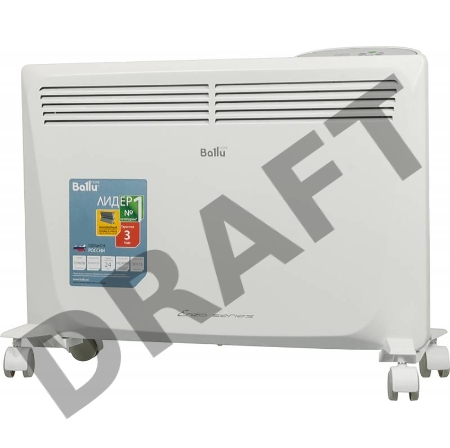 Конвектор Ballu Enzo BEC/EZER-1500 1500Вт белый