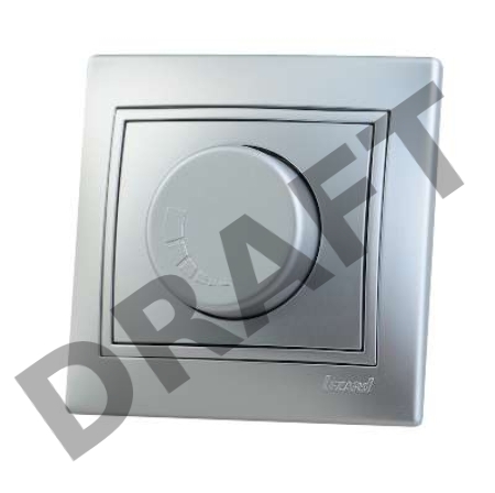 Светорегулятор СП 800Вт Мира метал. сер. Lezard 701-1010-115