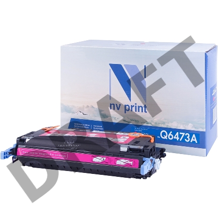 Картридж NV Print совместимый HP Q6473A Magenta для LJ Color 3505/3600/3800 (4000k)