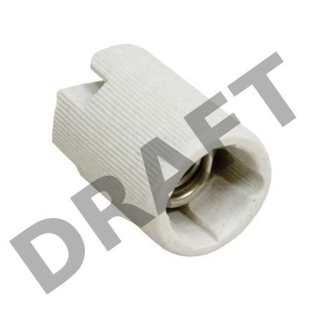 Патрон электрич. E14 керам. подвесной 2А 250В инд. упак. UNIVersal 7944273