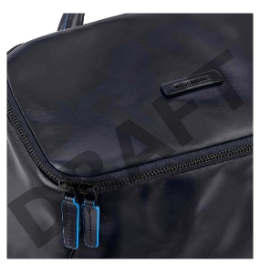 Рюкзак Piquadro Blue Square Revamp CA6104B2V/BLU синий кожа