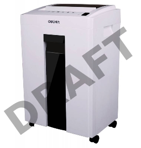 Шредер Deli E9954-EU/фрагменты/6лист./16лтр./скрепки/скобы